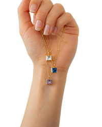 Birthstone Bottle Necklace
