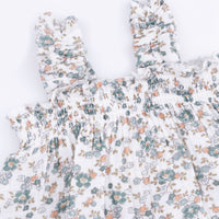 Camille Floral - Ruffly Strap Top and Bloomer