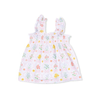 Spring Blooms Bow Trellis - Ruffly Strap Top and Bloomer