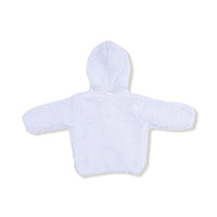 Chenille - Light Blue Hooded Jacket