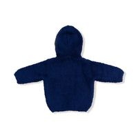Chenille - Navy Hooded Jacket