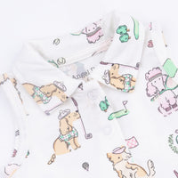 Country Club Dogs Pink - Polo Tennis Dress & Headband