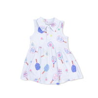 Floral Pickleball - Polo Tennis Dress