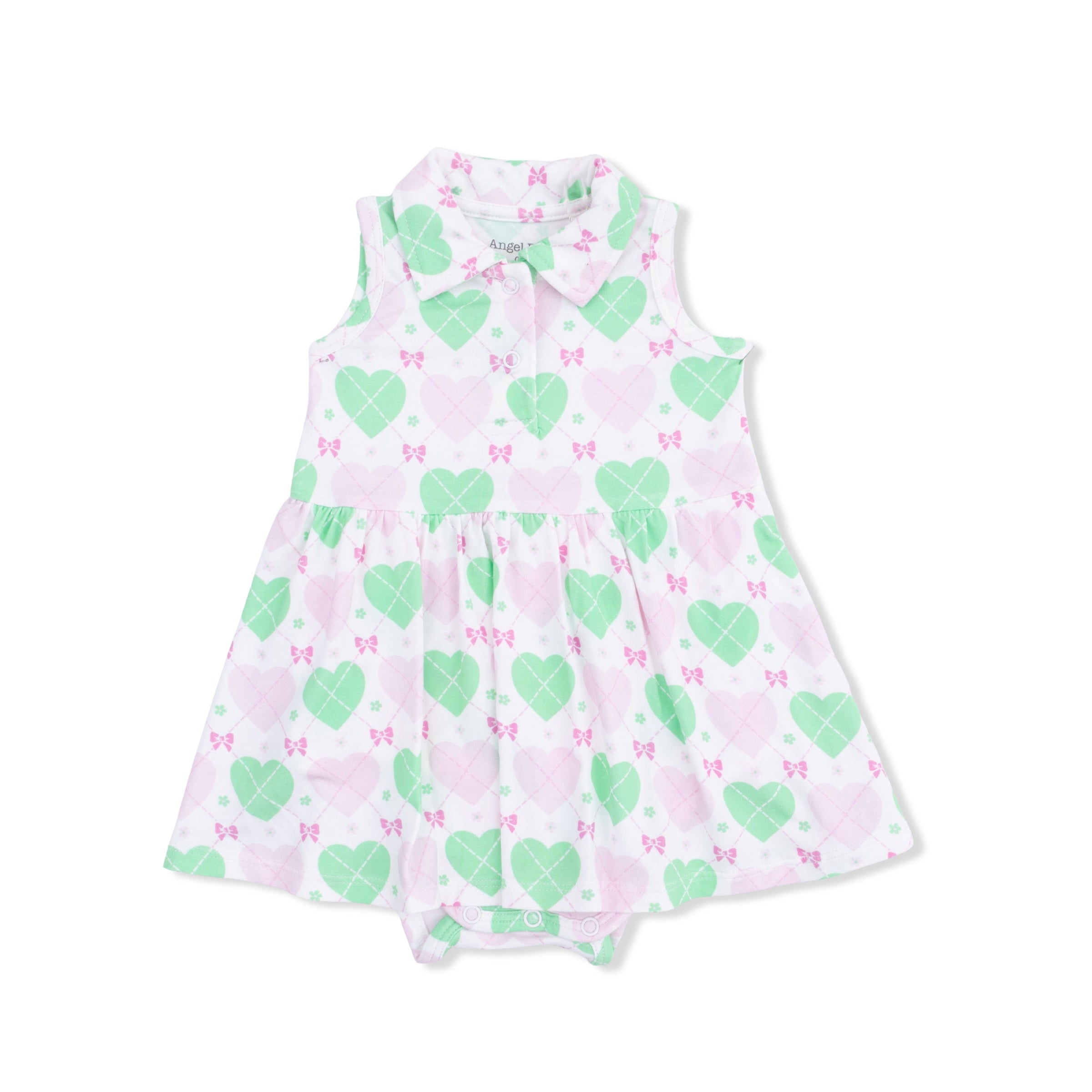 Heart Argyle - Polo Tennis Dress
