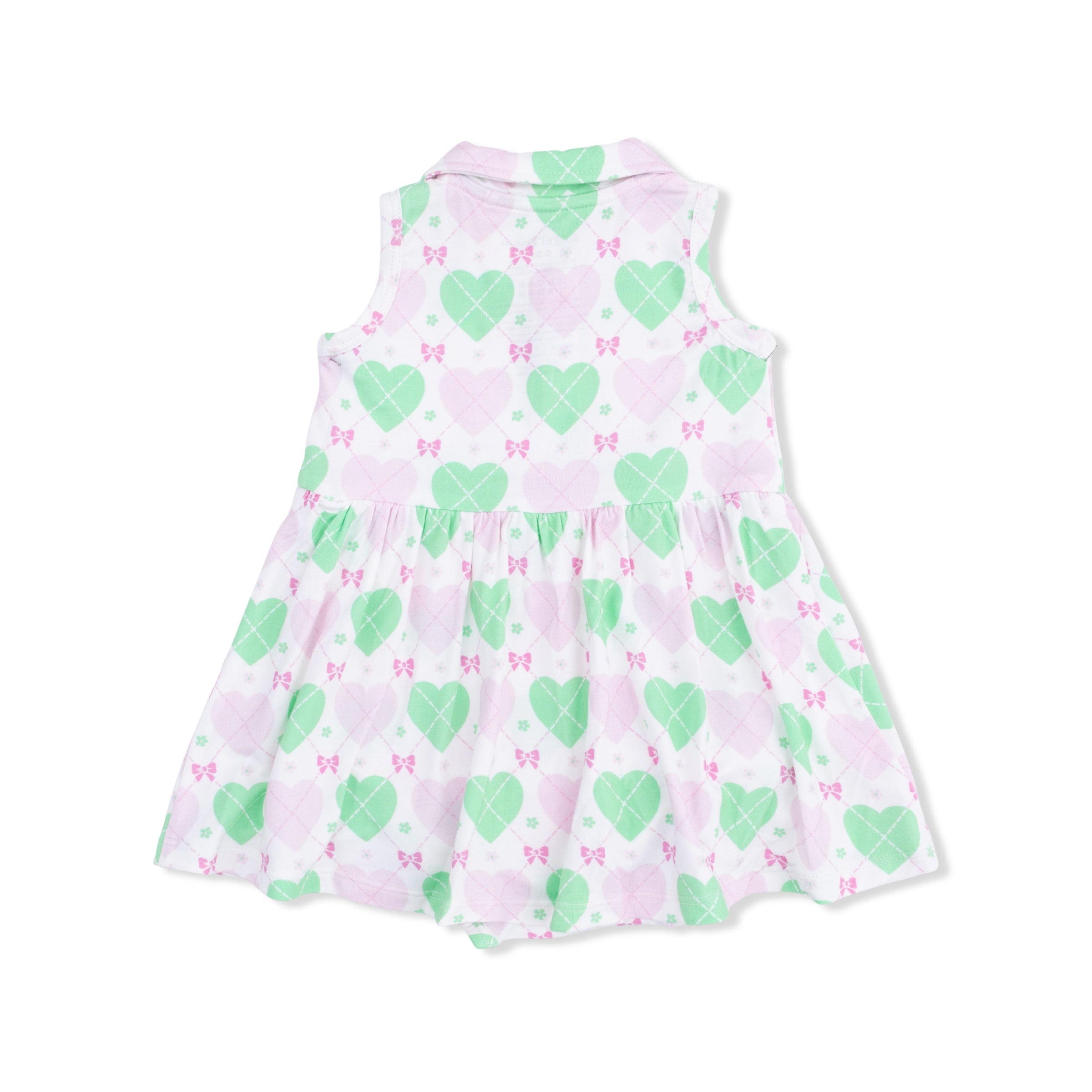 Heart Argyle - Polo Tennis Dress