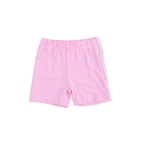 Soccer Balls Playing Soccer Pink - Peplum Tank Top and Bike Short