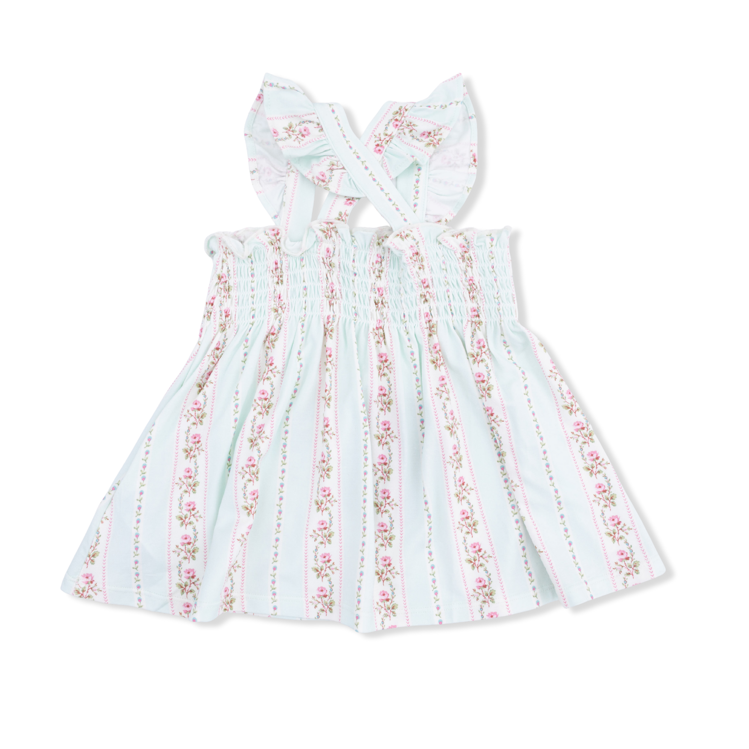 Antoinette Stripe - Smocked Top with Bloomer