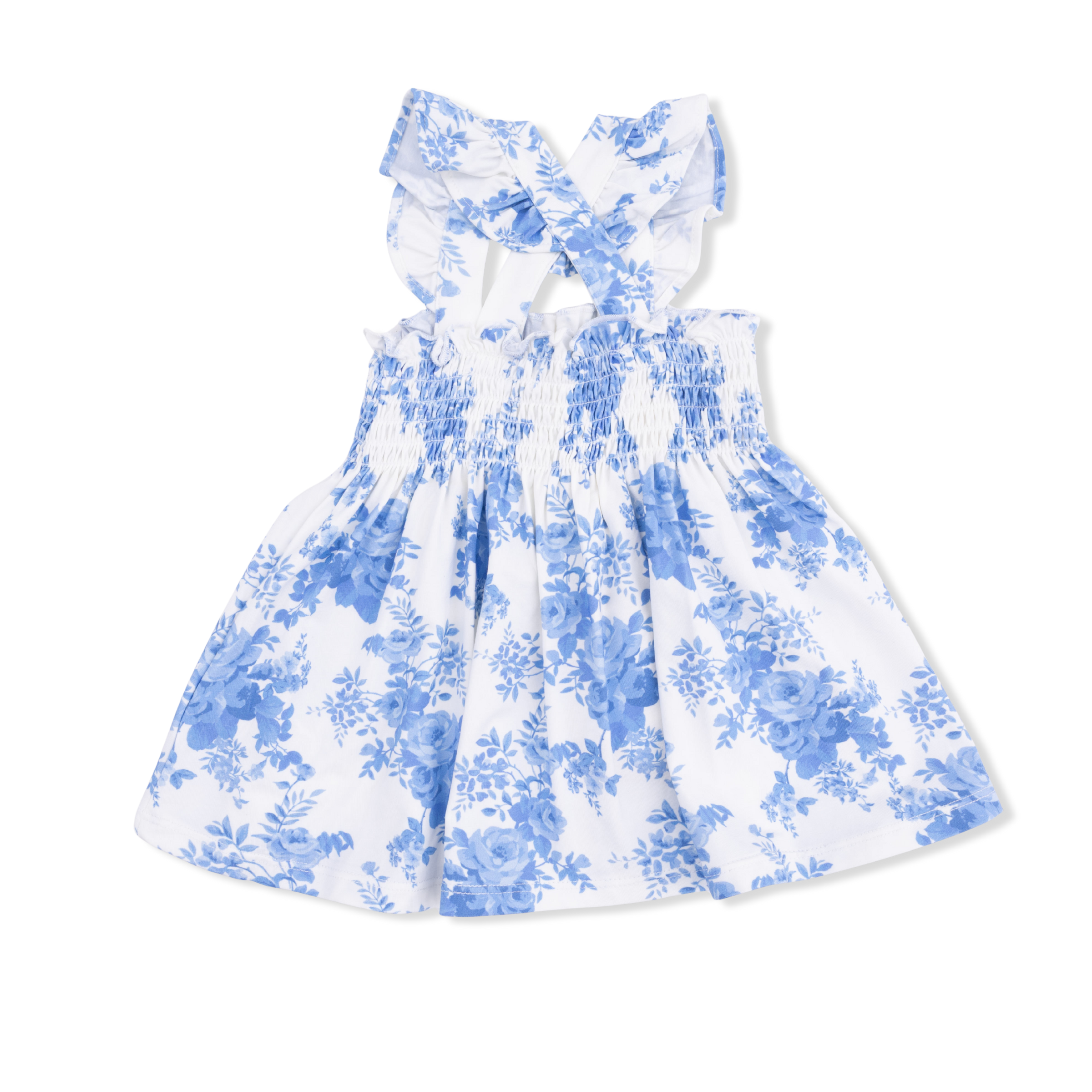 Dream Cottage Floral - Smocked Top with Bloomer & Headband