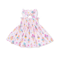 Ice Cream Fun Crew - Smocked Top with Bloomer