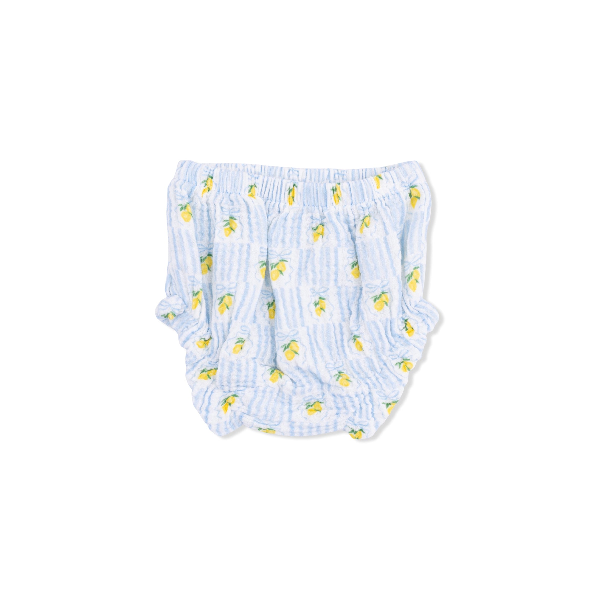 Lovely Lemons - Smocked Top with Bloomer & Sun Hat Set