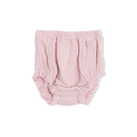 Solid Muslin Lotus - Smocked Top with Bloomer