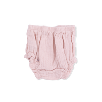 Solid Muslin Lotus - Smocked Top with Bloomer