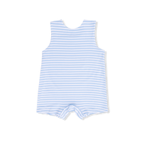 Bubbly Sailboat Stripe - Sleeveless Jon Jon