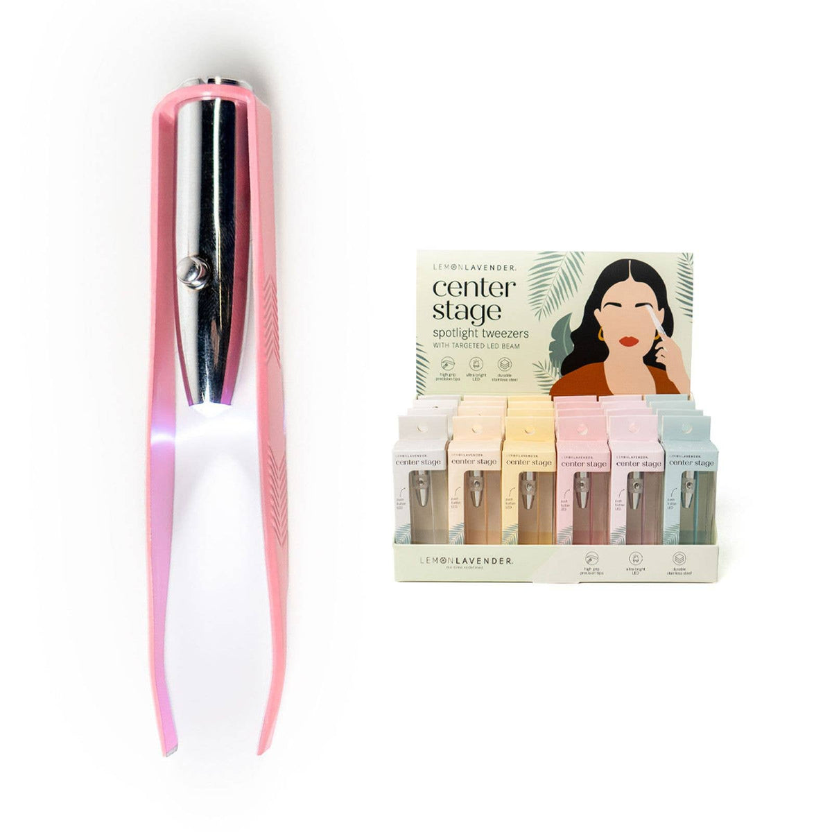 Lemon Lavender Light Up Tweezer