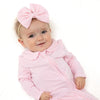 Baby Golf Carts - Pink - Big Bow on Soft Headband