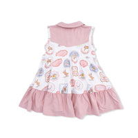 Rodeo Patches Pink - Cowboy Bodysuit Dress