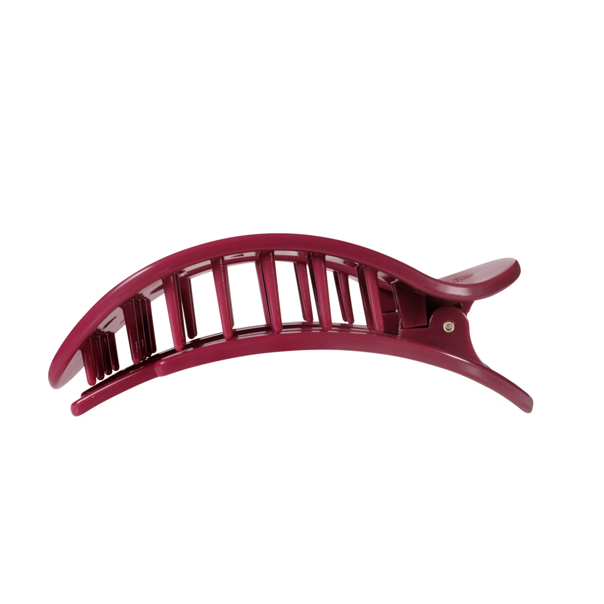 Gig' Em! | Large | Flat Round Hair Clip