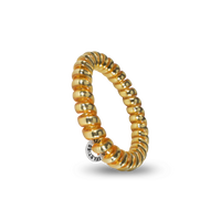 Spiral Hair Coils | Large | Sunset Gold Hair Ties