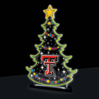 Texas Tech University College Holiday Tree Desklite LED Deco