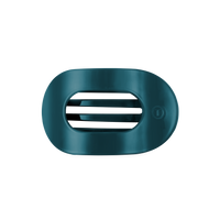 Teal With It | Medium | Flat Round Hair Clip
