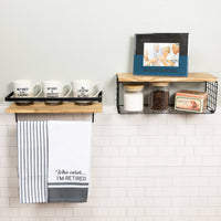 Who Cares - Tea Towel Gift Set (2 - 20" x 28")