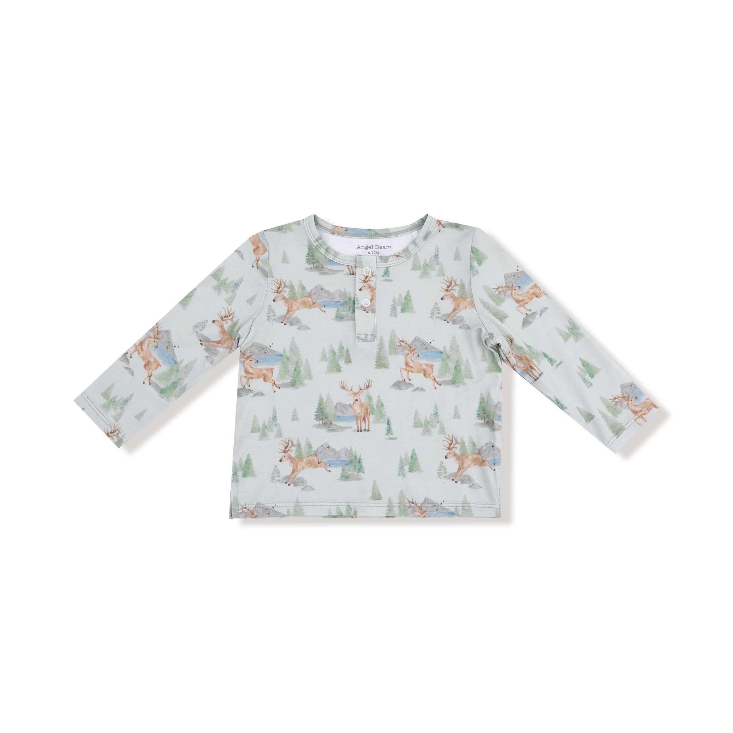 Buck Deer - Long Sleeve Henley