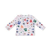 Game Day - Grey - Long Sleeve Henley