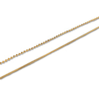 Gold Chain Bracelet-Layered, Gilded Collection
