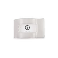 Coconut White | Small | Flat Rectangle Hair Clip
