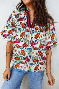 Beatrice - Multicolour Floral Blouse
