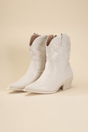 WILLA-1 Western Booties