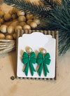 Christmas Bow Earrings