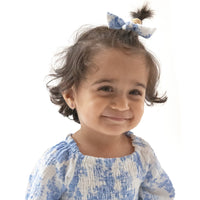 Dream Cottage Floral - Bow with Nylon Headband