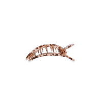 Blonde Tortoise | Small | Flat Square Hair Clip