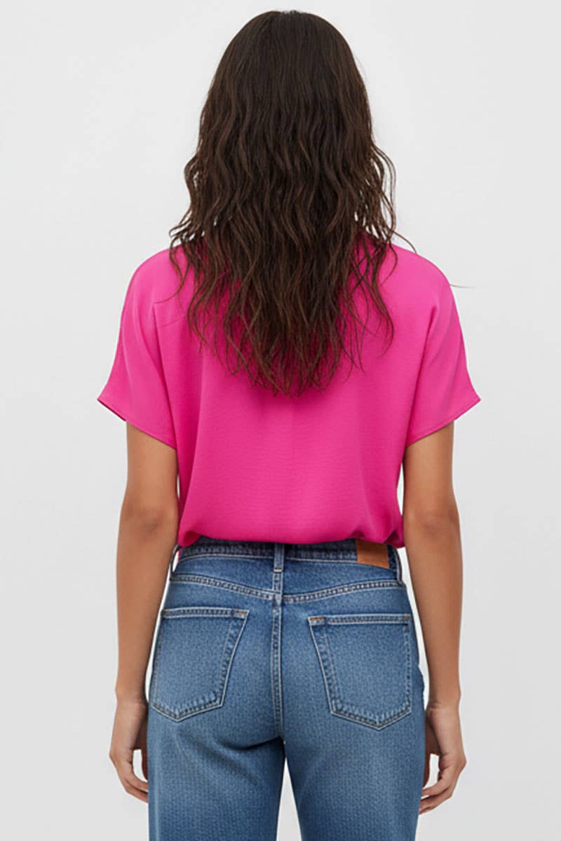 Drop Shoulder Regular Blouse - SS