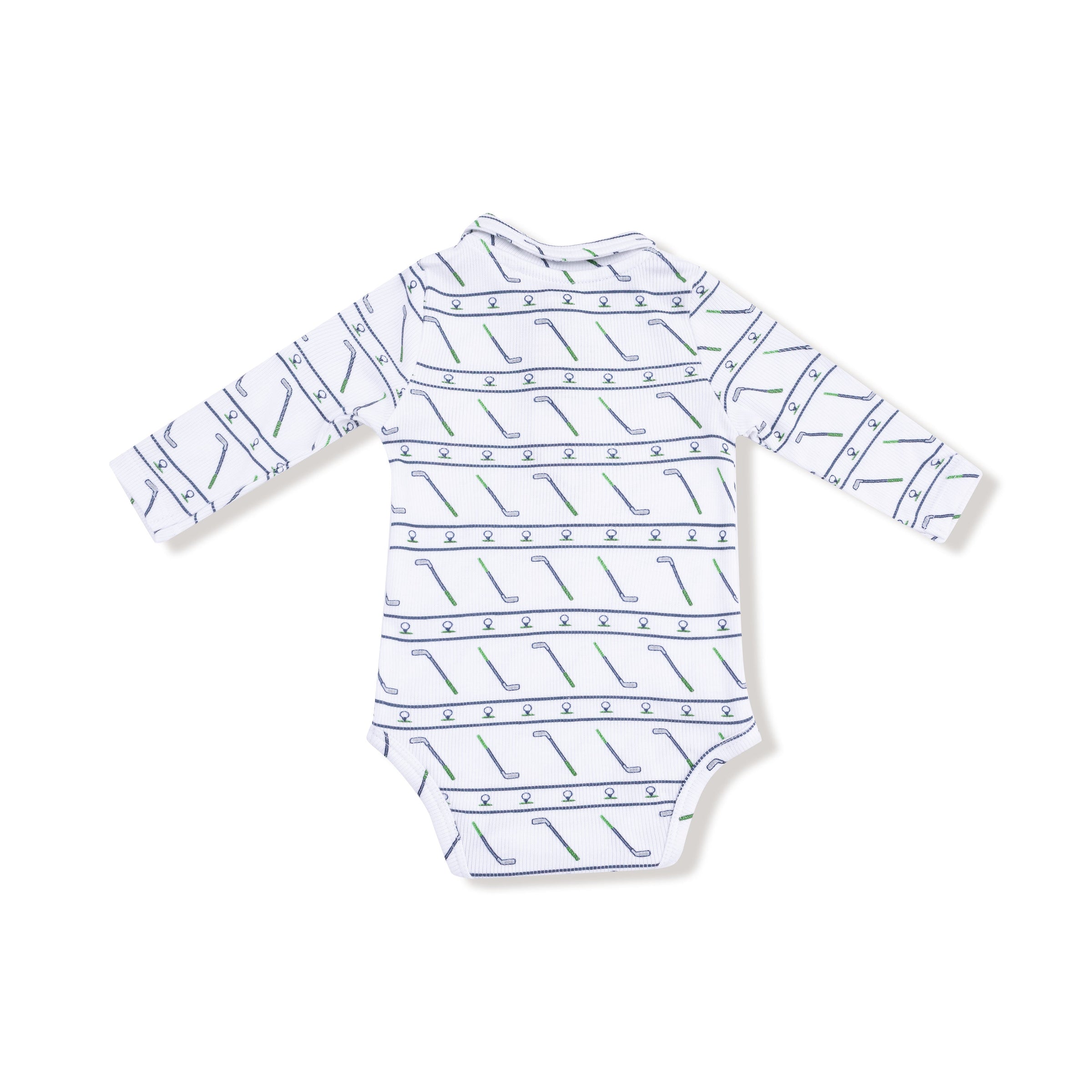 Golf Club - Long Sleeve Polo Bodysuit
