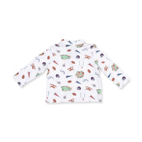Vintage Football - Polo Long Sleeve Shirt