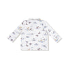 Migrating Mallards - Long Sleeve Polo Shirt with Bamboo Jogger