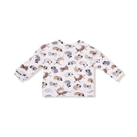 Cozy Pups - Drop Sleeve Waffle Top with Waffle Jogger