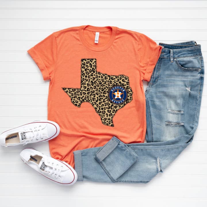 Camiseta de béisbol con puntada de los Astros azules