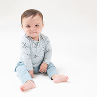 Hockey - Stone Blue - Raglan with Cargo