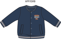 Varsity French Terry - Letterman Jacket