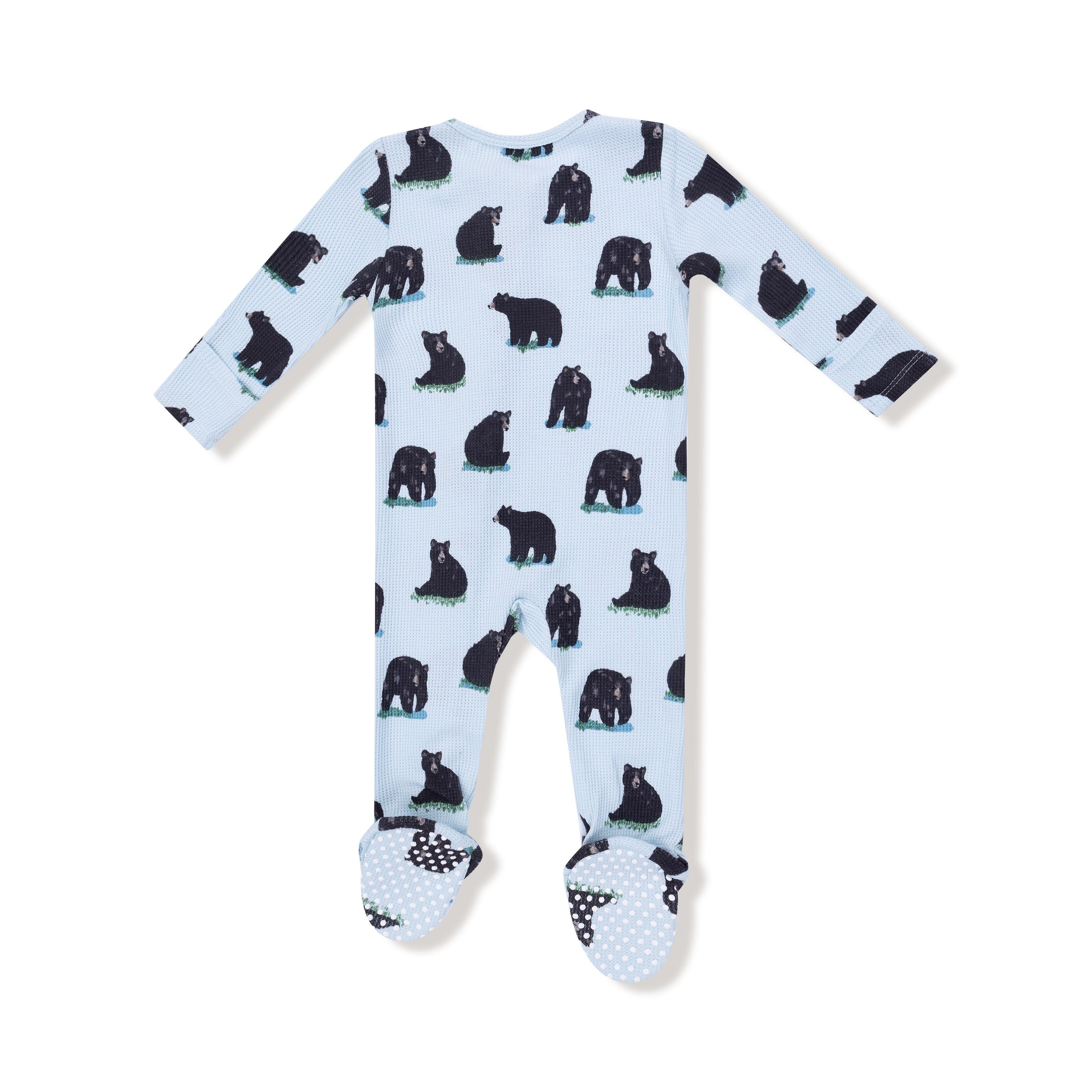 Black Bears - 2 Way Zipper Footie