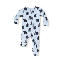 Black Bears - 2 Way Zipper Footie