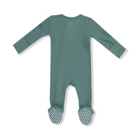 Frosty Spruce - 2 Way Zipper Footie