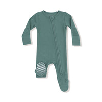 Frosty Spruce - 2 Way Zipper Footie