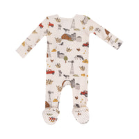 Hay Farmer - 2 Way Zipper Footie