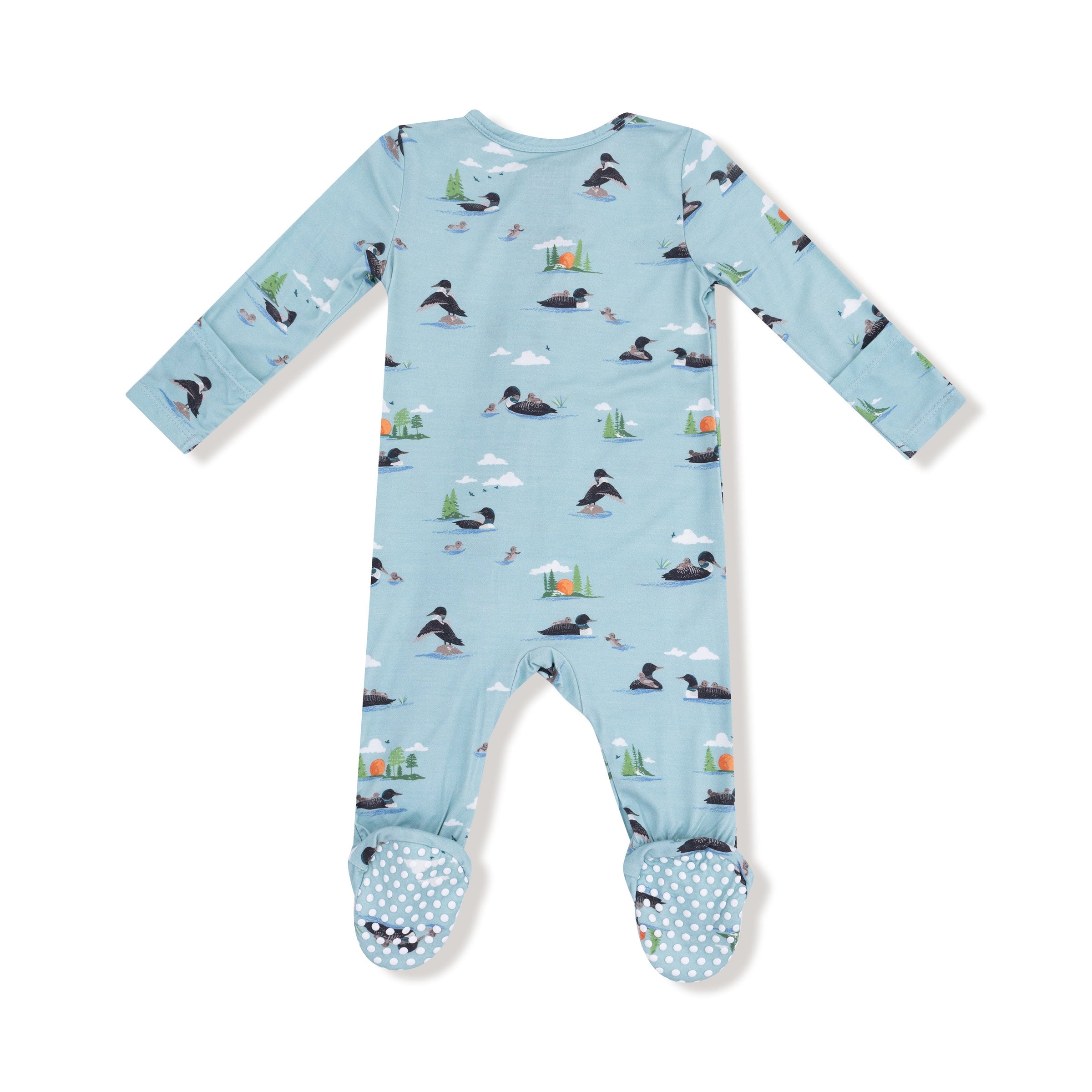 Loons - 2 Way Zipper Footie
