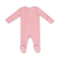 Pink Dolphin - 2 Way Zipper Footie