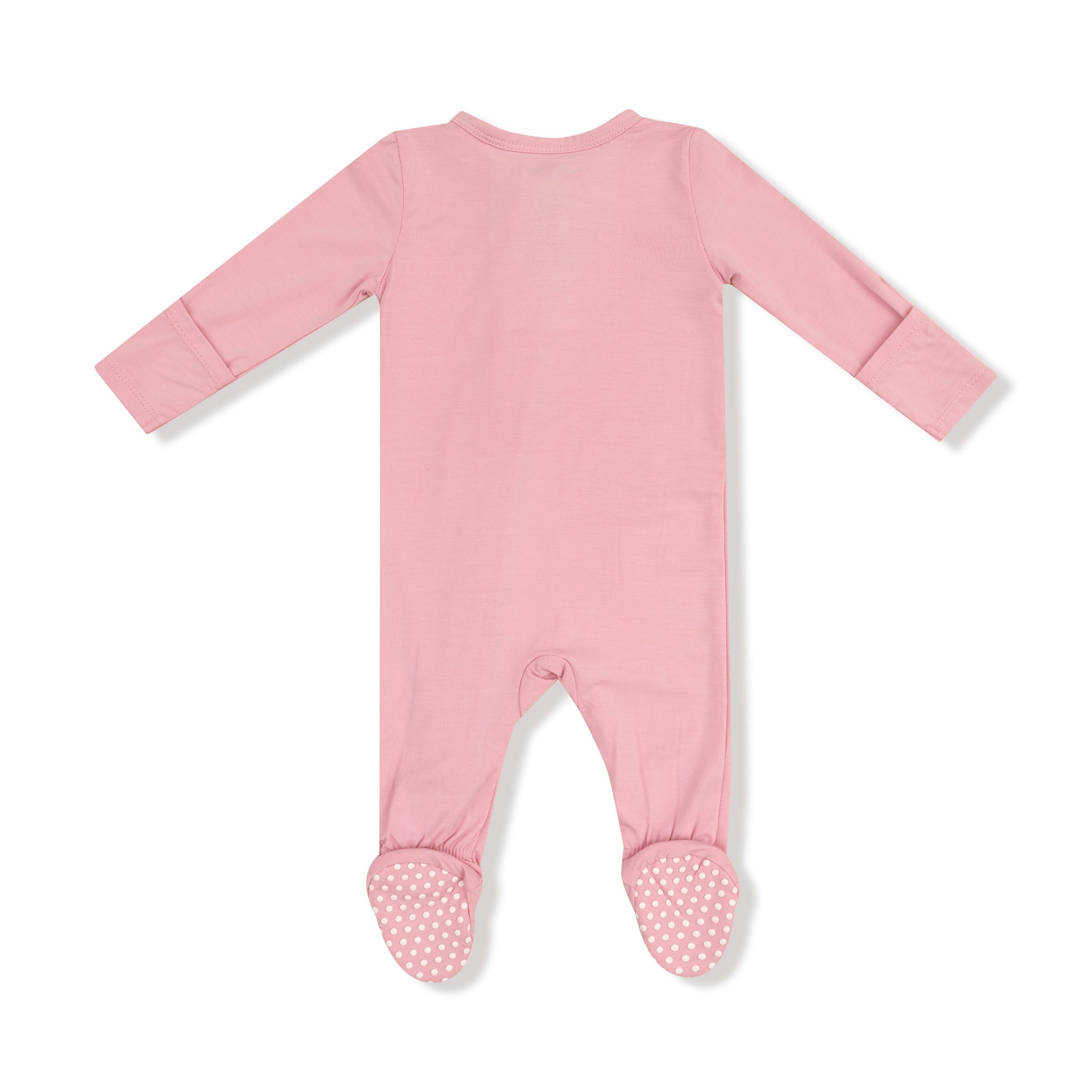 Pink Dolphin - 2 Way Zipper Footie